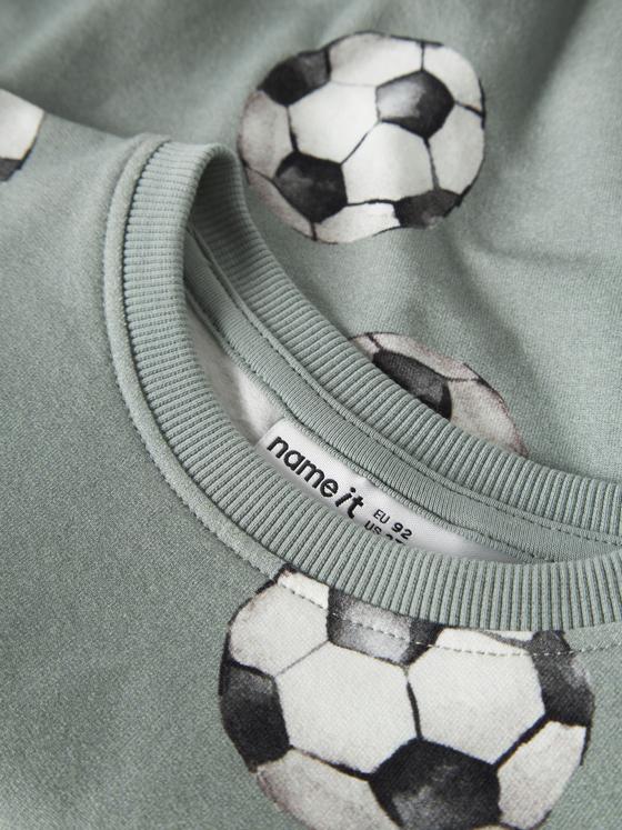 Name It Sweatshirt Fußball Green Milieu