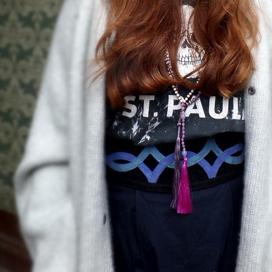 goldmarie Wickelgürtel WELLENMUSTER Leder vintage-grün-schwarz-mint