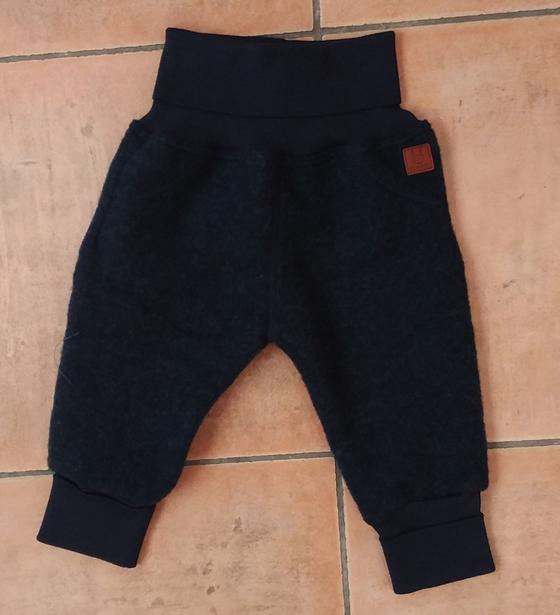 Mitwachsende kuschelweiche Wollfleece-Hose, Made in Germany