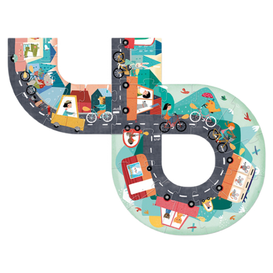 Londji Puzzle Beep, Beep 48 Teile