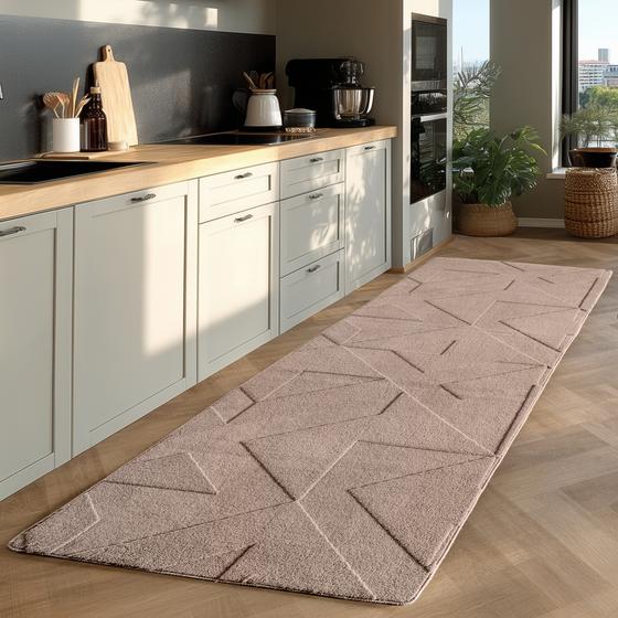 Pomono beige hellbraun Teppich weich