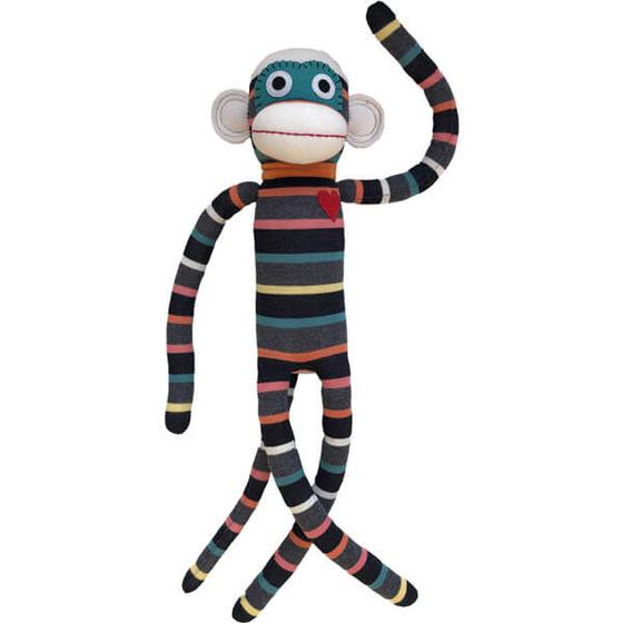HickUps Sockenaffe Black/ Grey Multi