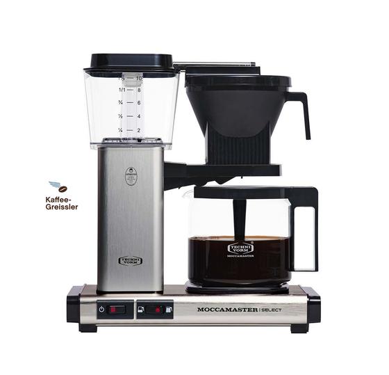 Moccamaster Filterkaffeemaschine Rot Metallic_Schönbergers Kaffeegreissler