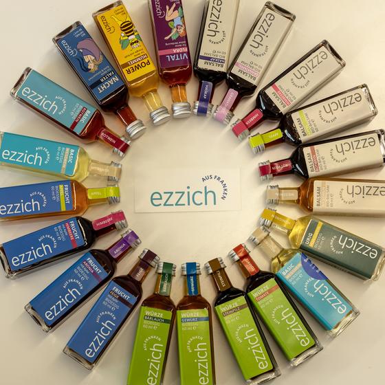 ezzich tasting Probierset - Bio Essig & Bio Balsame & Bio Oxymele