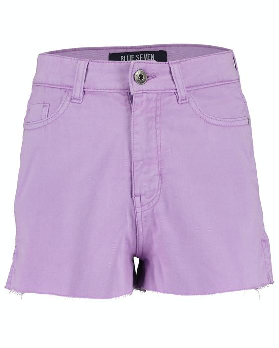 5-Pocket-Shorts, verstellbar, reine Baumwolle, flieder
