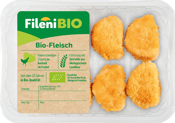 Bio-Hähnchen-Nuggets im BioMarkt vorbestellen