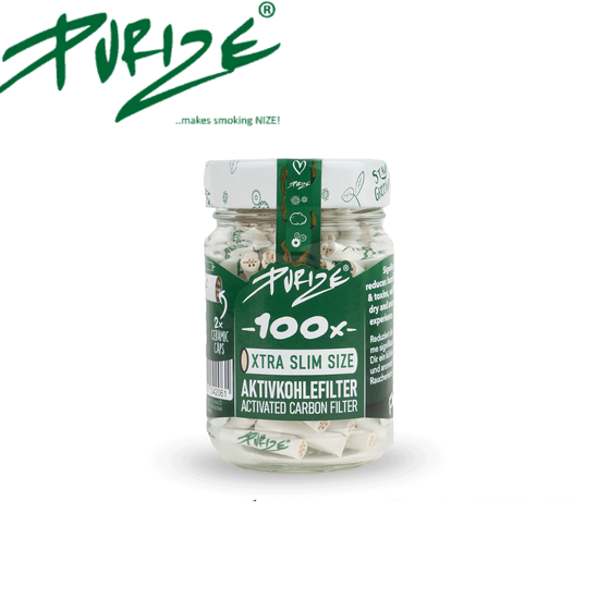 Aktivkohlefilter, PURIZE®, XTRA Slim, 100er Glas