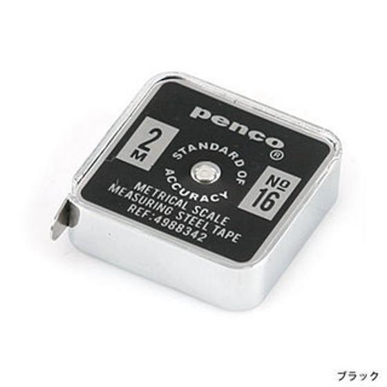 Penco Maßband Schwarz Metric Scale, 2m