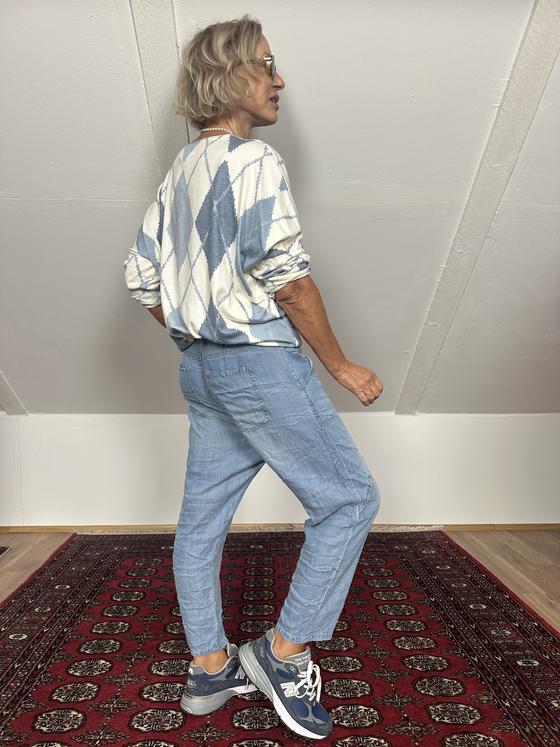 Hose Jeansblau