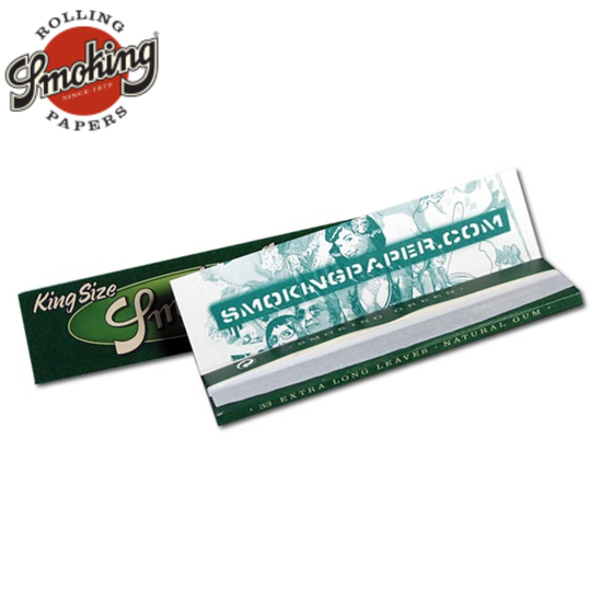 Papers, Smoking®, Green, King Size, einzeln