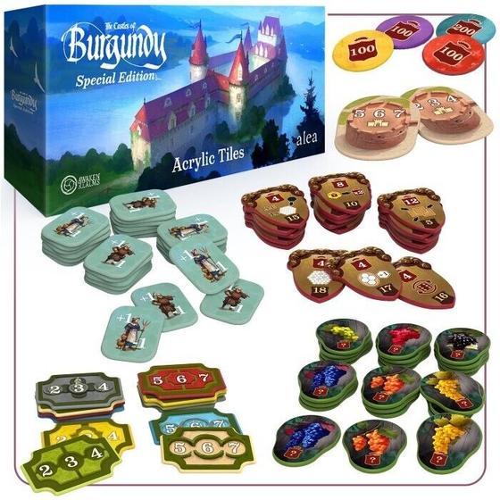 Castles of Burgundy Acrylic Tiles