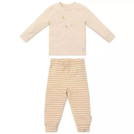 Little Dutch Pyjama Gestreift Sand