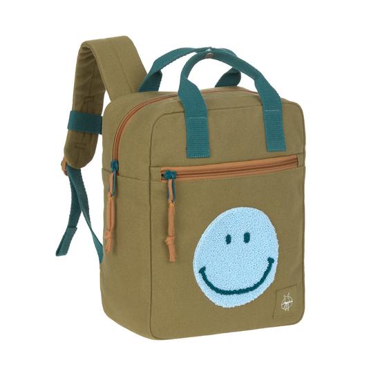 Lässig Kindergartenrucksack Square Little One & Me - Small Oliv