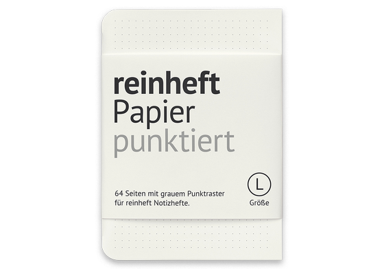 reinheft Nachfülleinlage L punktiert