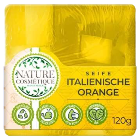 Upcycling Seife aus der Region - Italienische Orange