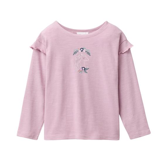 People wear Organic Langarmshirt Pferd Malve