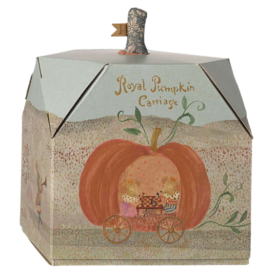 Maileg Kürbiswagen Maus