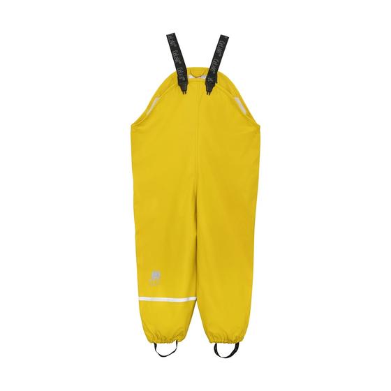 Matschhose mit Latz, Regenhose, gelb