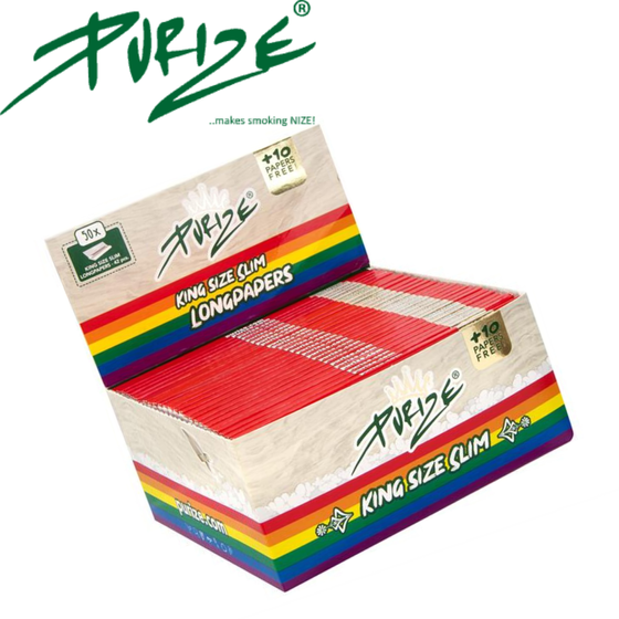 Papers, PURIZE®, RAINBOW, King Size Slim