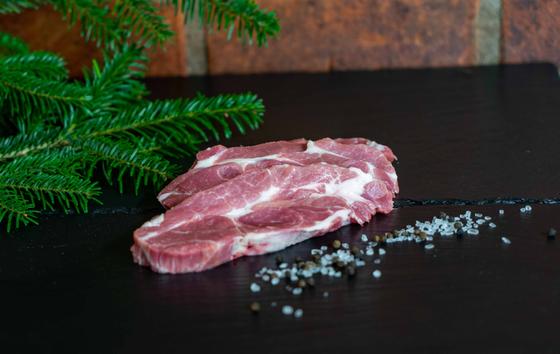 Schweinehals Schnitzel, ca. 150 g pro Stück