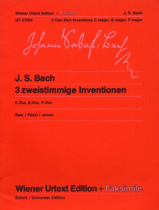 Drei zweistimmige Inventionen