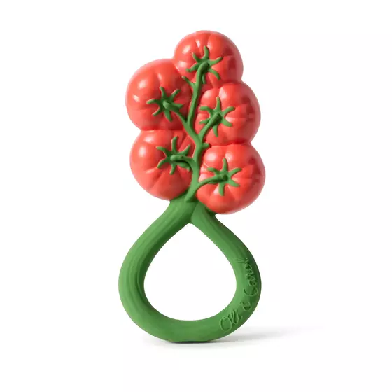 Oli&Carol Rattle Toy Tomato 