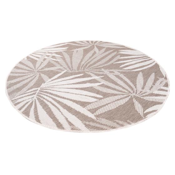 DUO Rug wendbarer Teppich creme braun