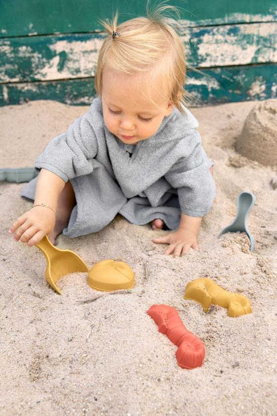 Lässig Sandspielzeug 5er Set - Water Friends, Gelb
