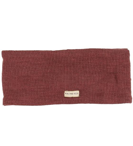 Racing Kids Woll Stirnband Schleife Dusty Heather
