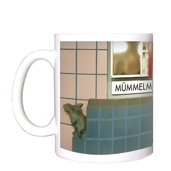 U-Bahn Kaffeebecher Kaffeetasse U-Bahnhof Mümmelmannsberg, Muemmelmannsberg, Hochbahn Linie U2, tom bäcker Geschenkidee Hamburg, Hansestadt, , #lieblingstasseLegienstraße, Merkenstraße, Steinfurther Allee, Billstedt