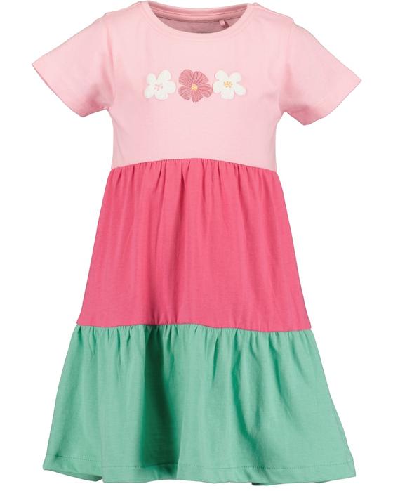 Jerseykleid "Glitzer-Blumen", Bio-Baumwolle, GOTS-zertifiziert