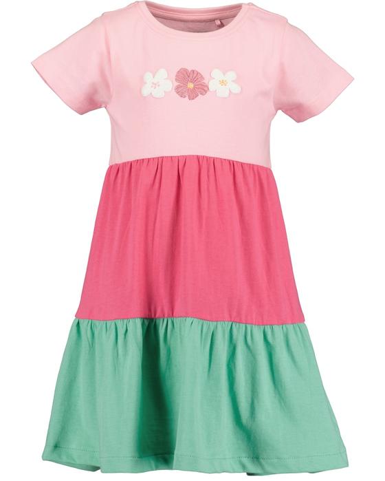 Jerseykleid "Glitzer-Blumen", Bio-Baumwolle, GOTS-zertifiziert