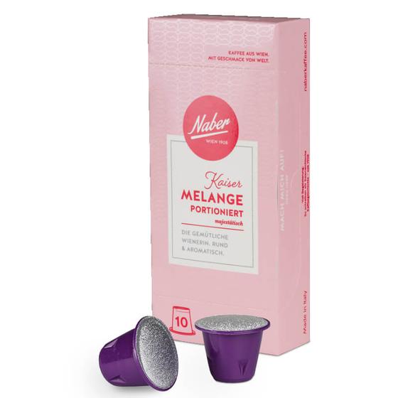 Naber Kaffee-Kapseln KAISER MELANGE