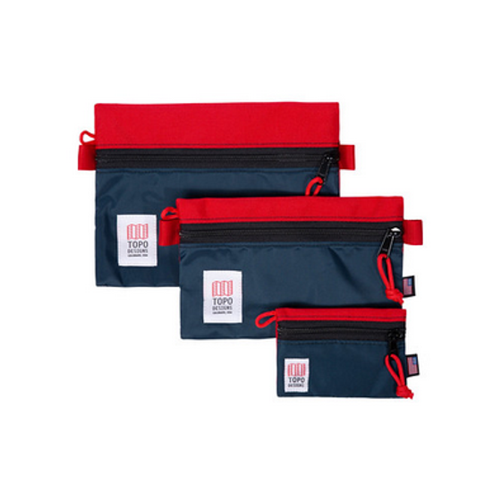 Accessory Bag Bundle Maroon Salsa von Topo Designs