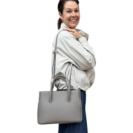 Maxima Handtasche klein fango scuro, taupe - graubraun