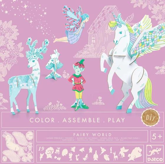 Djeco Color Assemble Play Fairy World