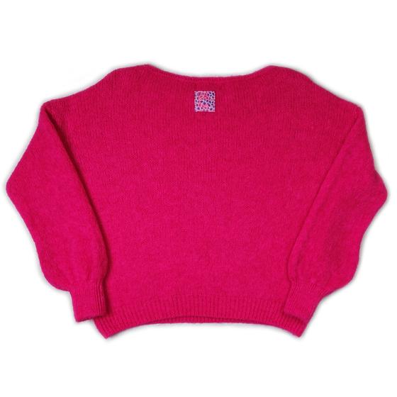 goldmarie Pullover LOVE PEACE MOIN - pink