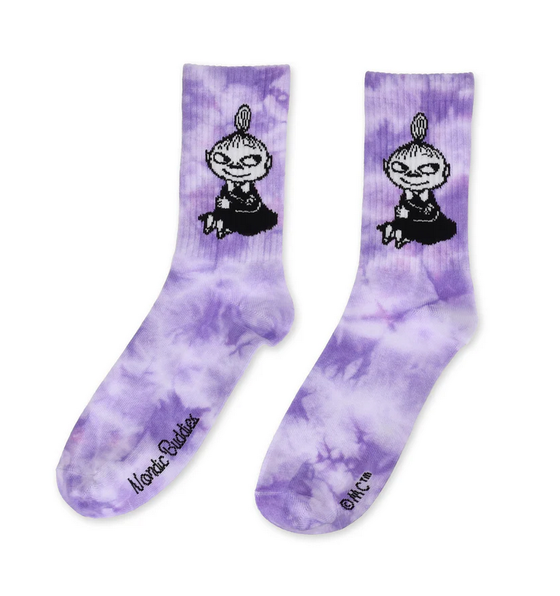 Nordic Buddies Socken MOOMIN Batik Kleine My LMY17M - purple