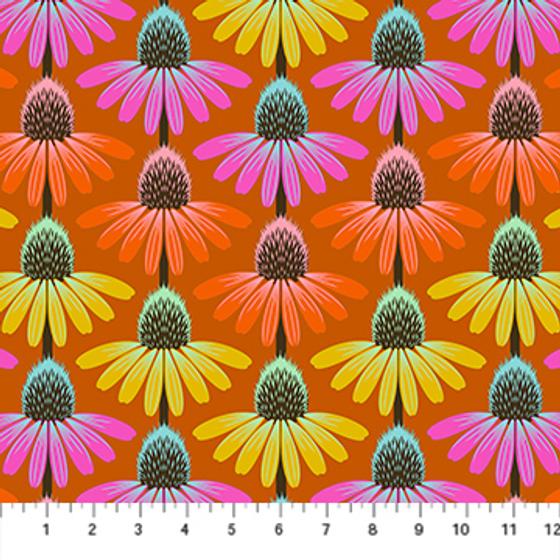 Echinacea Fire Anna Maria Fabrics