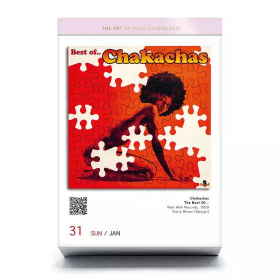 Tischkalender The Art of Vinyl Covers 2027