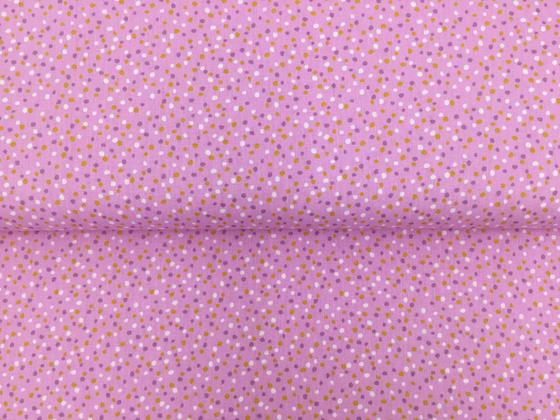 Baumwolle Daisy Dots flieder