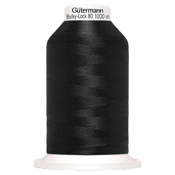 Bulky Lock schwarz 000