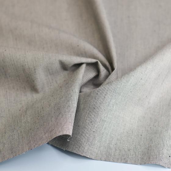 Robin Cotton Chambray Streifen Stoff mind the maker