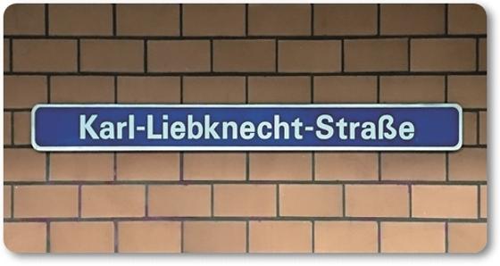 U-Bahnhof Magnet U-Bahnhof Karl-Liebknecht-Straße Linie U41 von tom bäcker Geschenkidee Berlin Dortmund Hörde, Wilhelm van Vloten Straße Alexanderplatz
