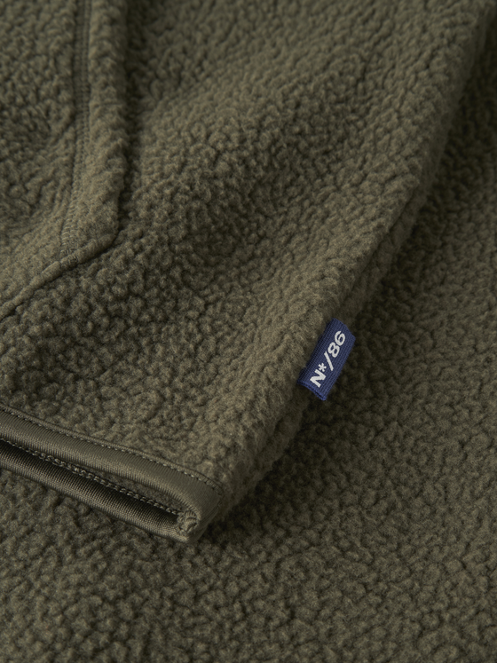Name It Teddy Sweat Hoodie Olive Night