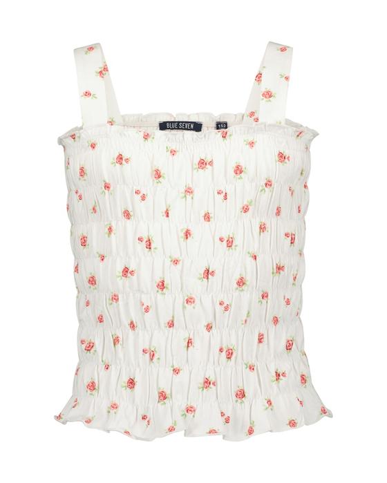 Träger-Shirt mit Rosen