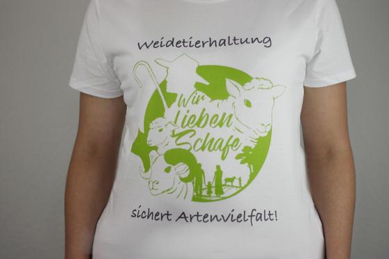 Damen T-Shirt, Motiv Weidetierhaltung