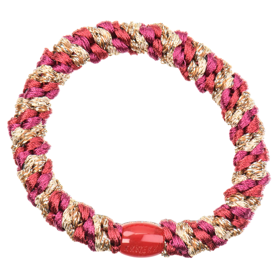 Kknekki Haargummi Mulberry Gold Glitter