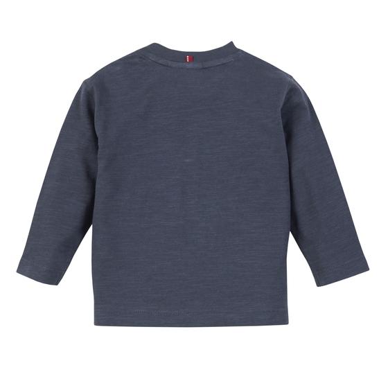 People wear Organic Langarmshirt Walross Dunkelblau