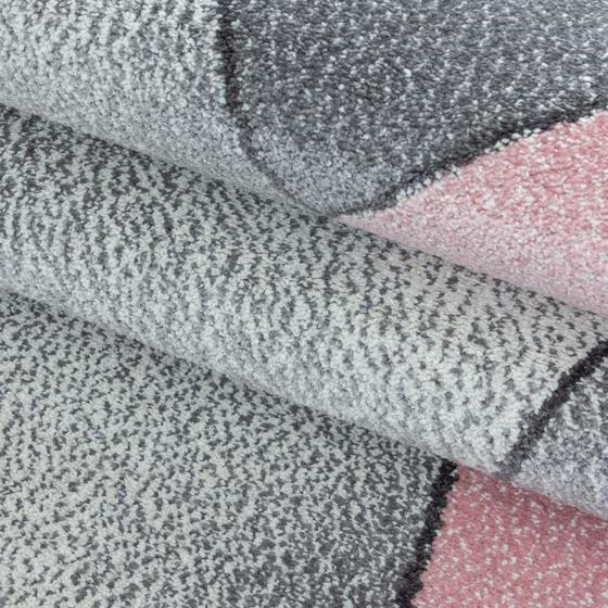 Beta gri pembe Hali 160x230cm